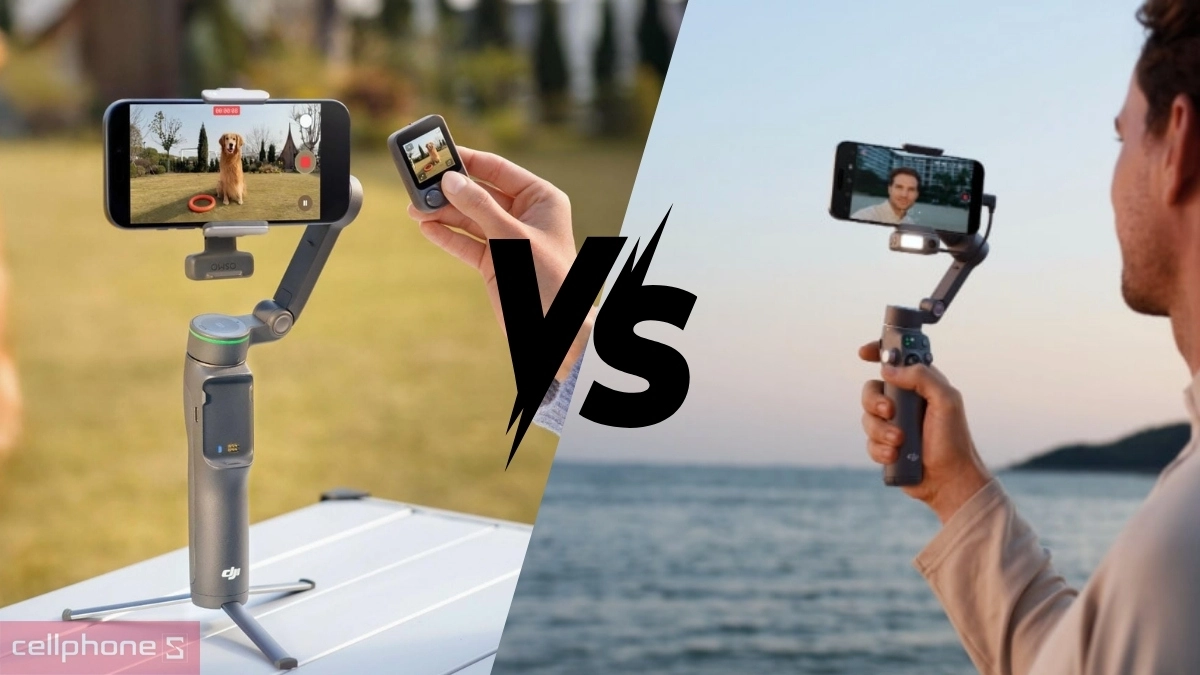 So sánh DJI Osmo Mobile 8P vs 7P