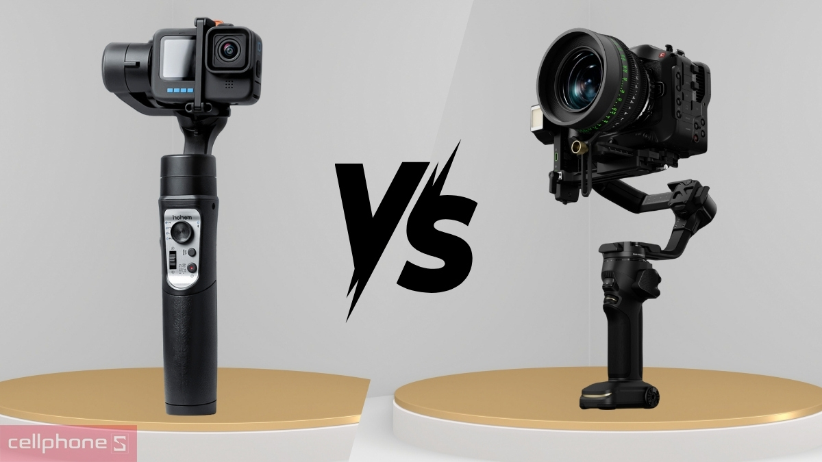Đánh giá khác biệt giữa 2 hãng gimbal nổi bật