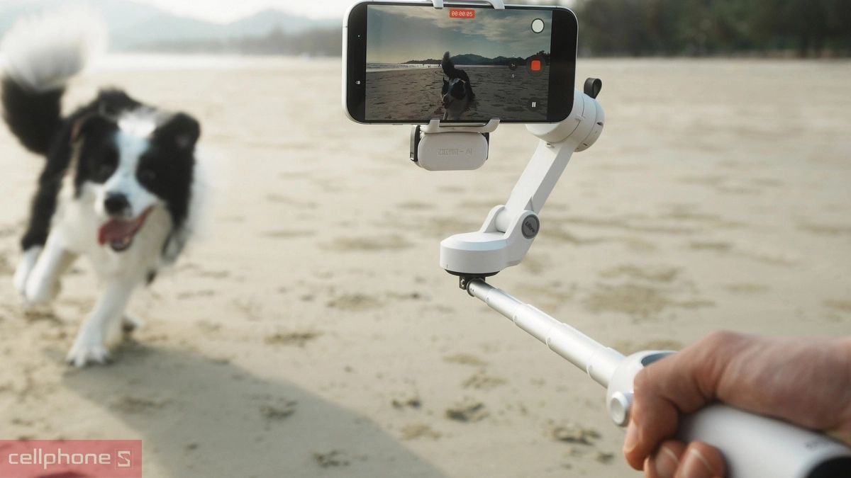 Điều khiển từ xa trên Gimbal Zhiyun Smooth Q5 Ultra Combo