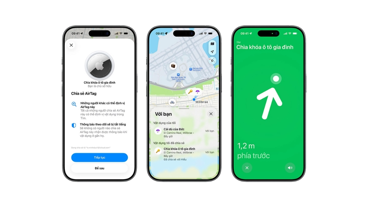 Chia sẻ vị trí Apple AirTag 2 Combo x4