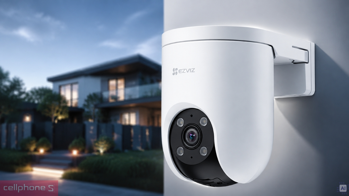 So sánh vẻ ngoài của H8C 4G và EZVIZ H8C WiFi