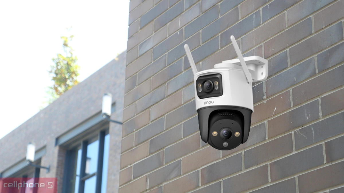 Hệ thống hai ống kính 10MP tích hợp AI thông minh
