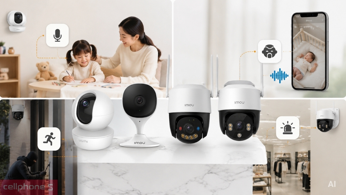 Lựa chọn tính năng giám sát thông minh theo từng nhu cầu