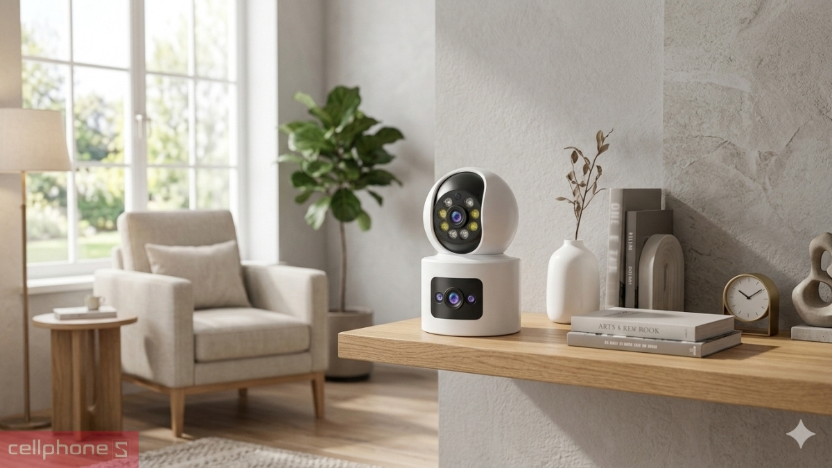 Đàm thoại 2 chiều tiện lợi nhờ hệ thống micro và loa