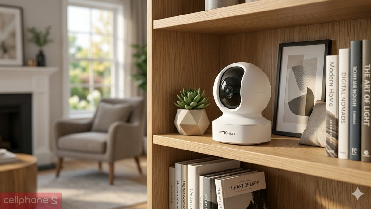 Khe thẻ nhớ giúp lưu trữ video trực tiếp trên camera