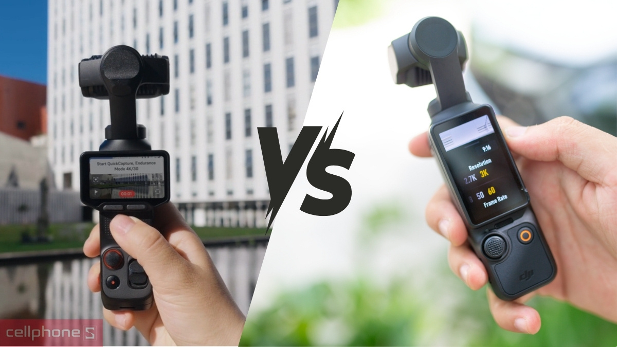 So sánh Insta360 Luna Ultra Standard Bundle với DJI Osmo Pocket 3