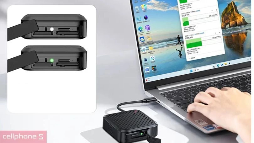 Kết nối linh hoạt với đa dạng cổng chuyển đổi 