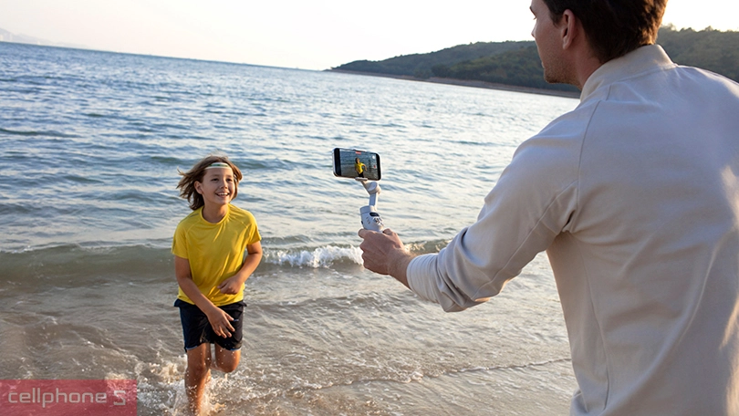 Tính năng tay cầm chống rung DJI OM 7 Tính năng tay cầm chống rung DJI OM 7