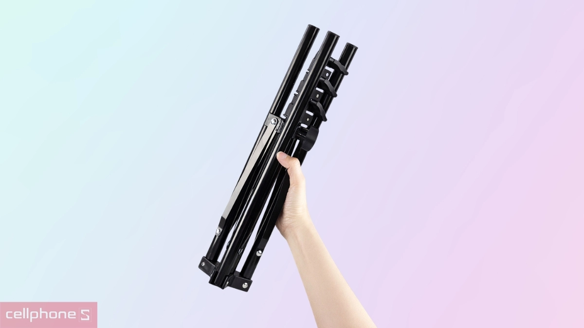 Chiều cao gậy chụp ảnh Tripod Haiyuan kèm remote 1.6m HT16F