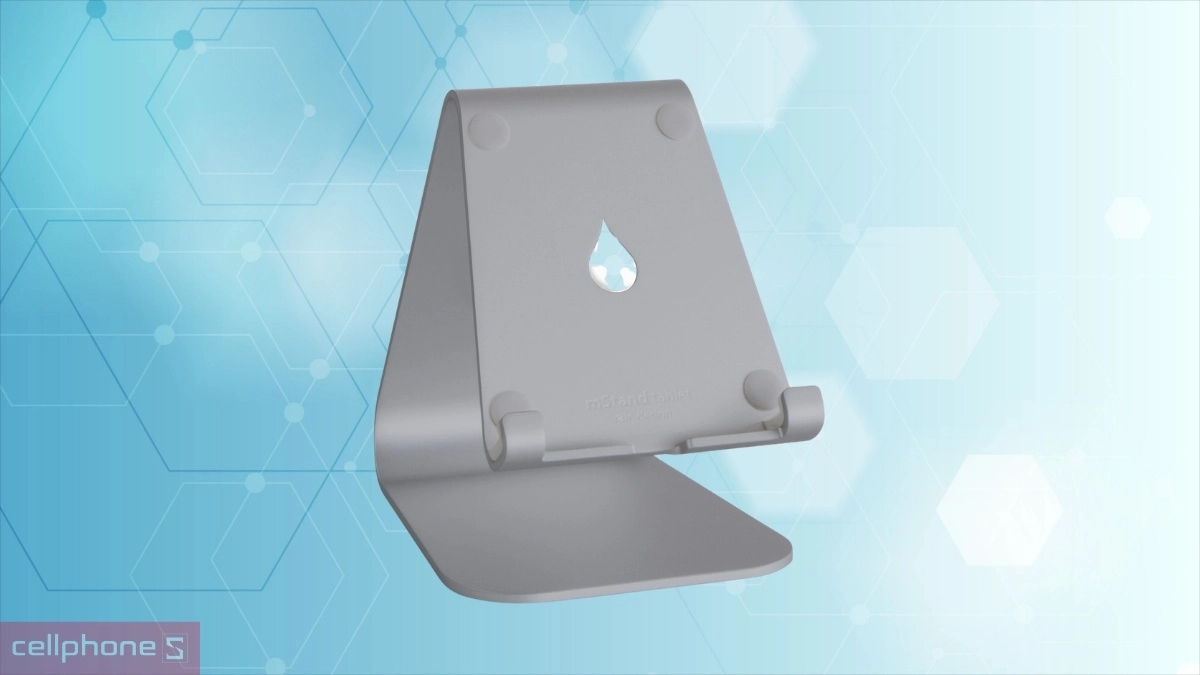Khe luồn cáp giá đỡ tản nhiệt iPad điện thoại Rain Design MStand