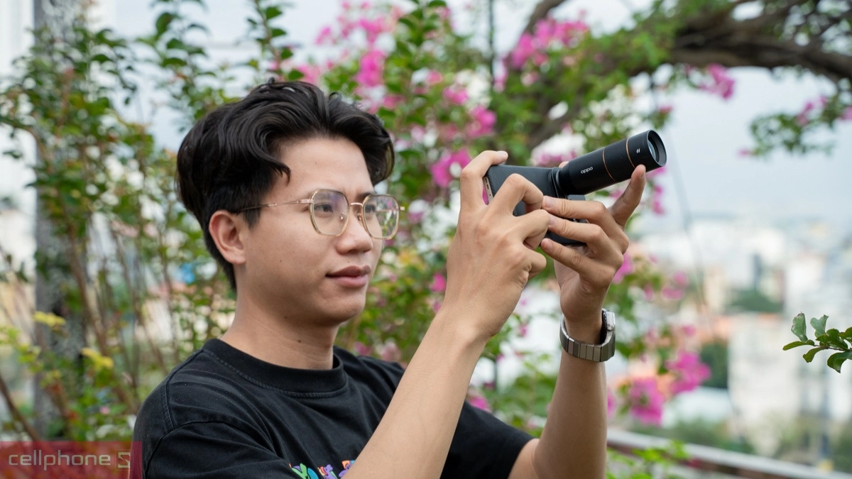 Quay phim 4K Lens OPPO Find X9 Pro và ốp lưng rời đi kèm
