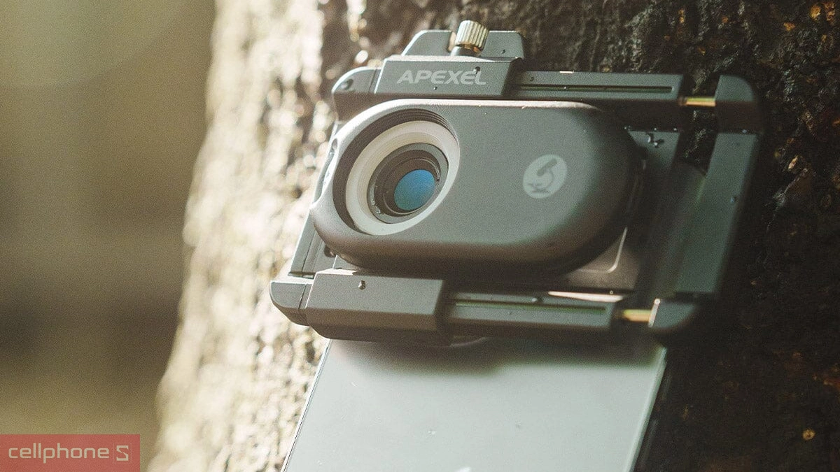 Thiết kế ống kính camera điện thoại Apexel MS300