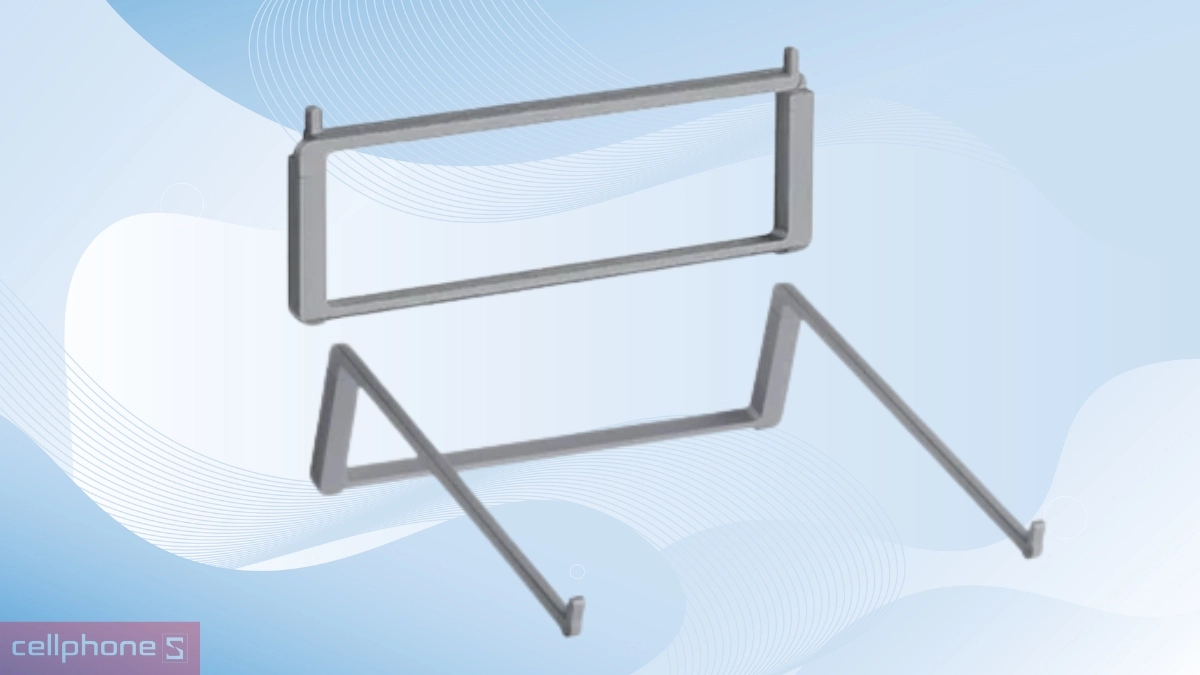 Chất liệu giá đỡ tản nhiệt Laptop/Macbook Rain Design mBar Pro Foldable Space