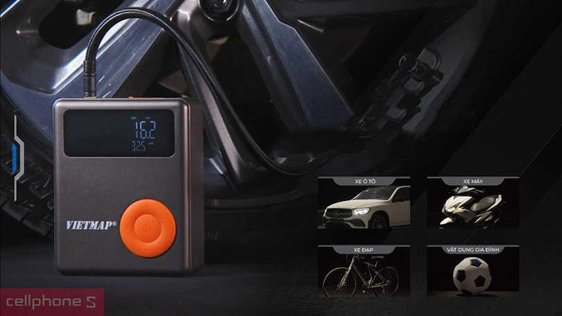 Vì sao nên mua bơm lốp đa năng kết hợp kích bình ắc quy VIETMAP DK-MF139