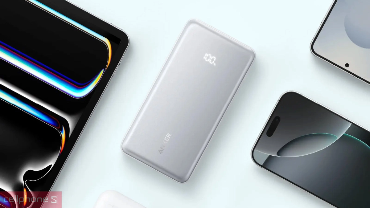 Dung lượng pin sạc dự phòng Anker 20000mAh 22.5W A110E