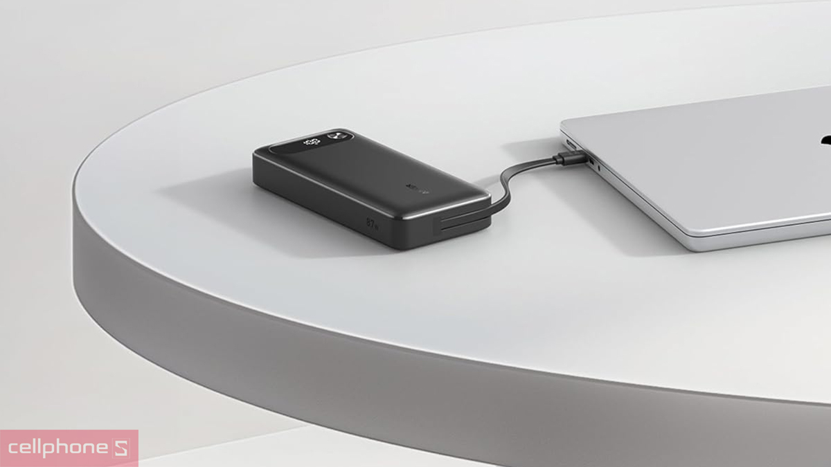 Thiết kế pin sạc dự phòng Anker 20000mAh 87W A1383
