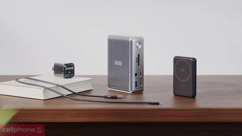 Pin sạc dự phòng Anker 323 1A1C 12W 10000mAh A1334 - Dung lượng lớn, sạc nhanh ấn tượng
