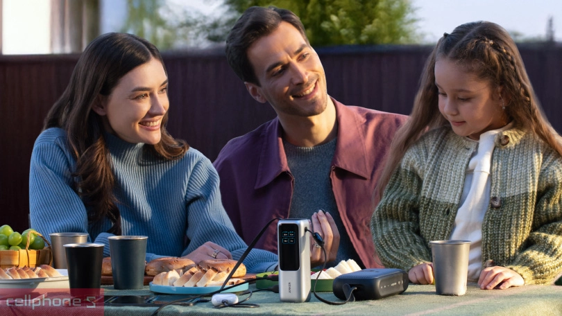 Tốc độ sạc, số lượng cổng sạc của pin sạc dự phòng Anker A1695 25000mAh 165W kèm cáp rút gọn