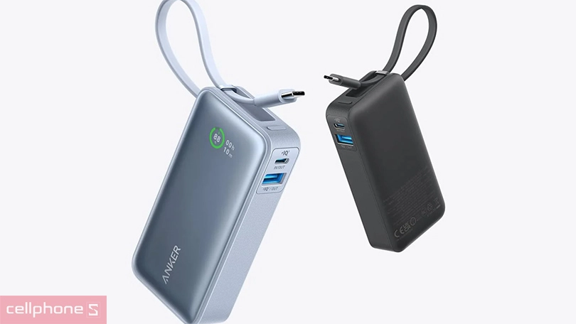 Công suất pin dự phòng Anker Nano 10000mAh 30W USB-C tích hợp A1259