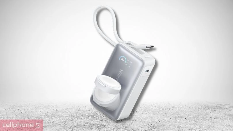 Thiết kế pin sạc dự phòng Anker Nano A1657 1C 35W