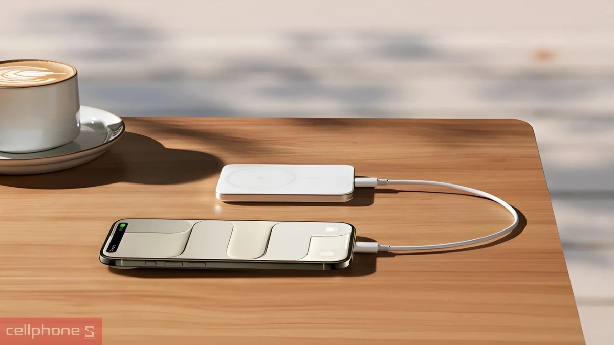 Khả năng hỗ trợ sạc tối ưu của pin sạc dự phòng Anker Nano Maggo Ultra Slim Qi2 5000mAh A1665