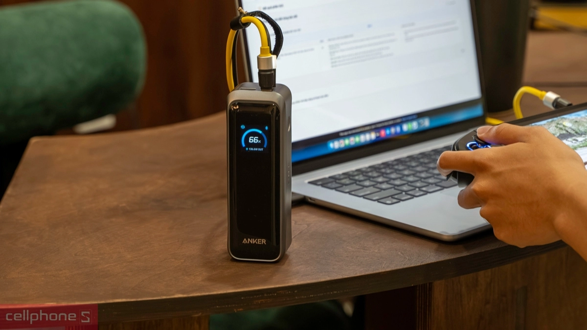 Dung lượng sạc dự phòng Anker Prime 20000mAh 220W A110B