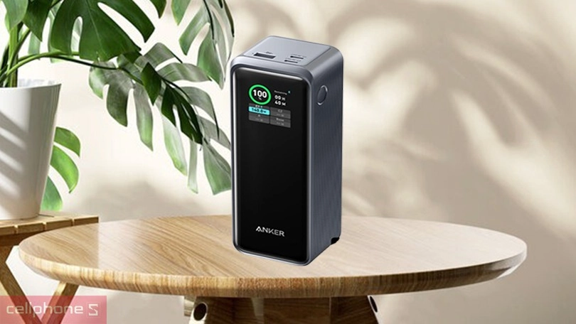 Dung lượng pin của pin sạc dự phòng Anker Prime A1340 2C1A 27650mAh