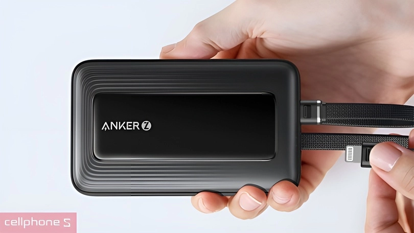 Dung lượng pin sạc dự phòng ANKER ZOLO A1680 10000mAh 30W 1A1C