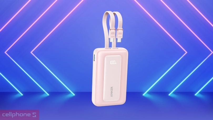 Dung lượng pin của pin sạc dự phòng Anker Zolo A1680 10000mAh 35W 1A1C