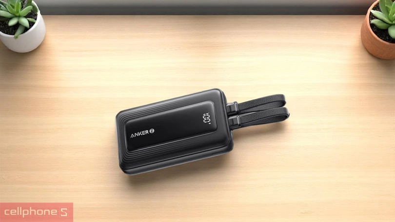Thiết kế pin sạc dự phòng Anker Zolo A1681 20000mAh 45W 1A1C