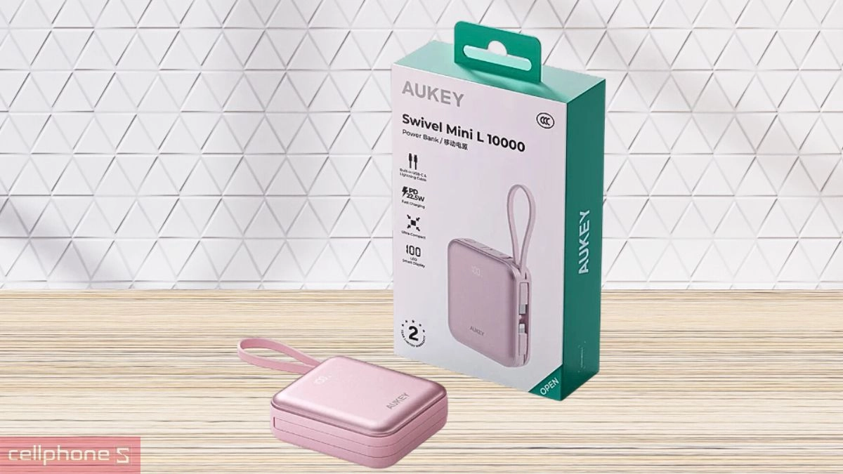 Công suất pin dự phòng AUKEY PB-Y92L 20000mAh 35W