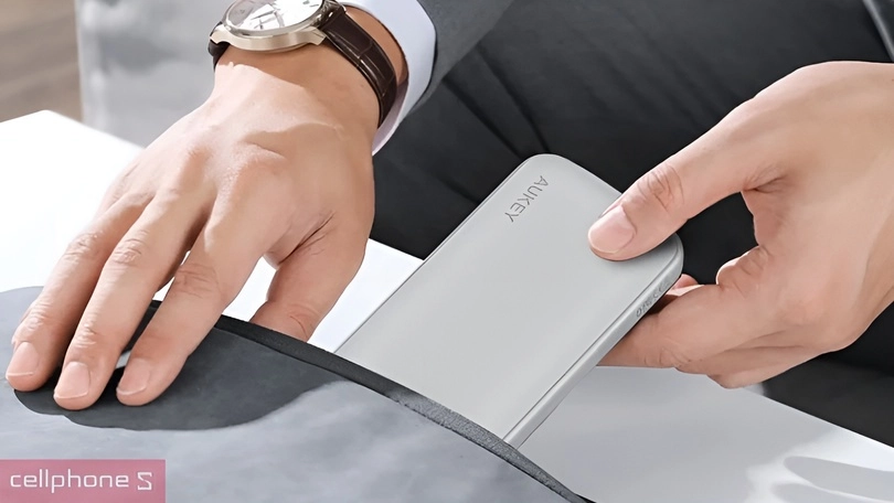 Pin dự phòng Aukey Spark Go 1A1C PB-Y46 10000mAh 15W - Dung lượng lớn, tối ưu tốc độ sạc