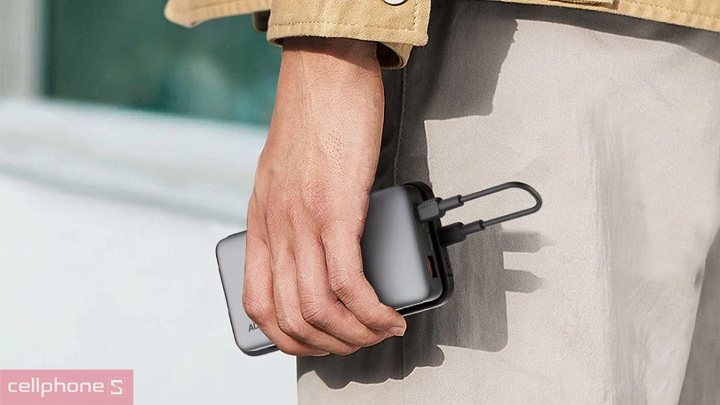 Dung lượng pin dự phòng Aukey Sprint X 10000mAh 30W USB-C PD 3.0 PB-Y41