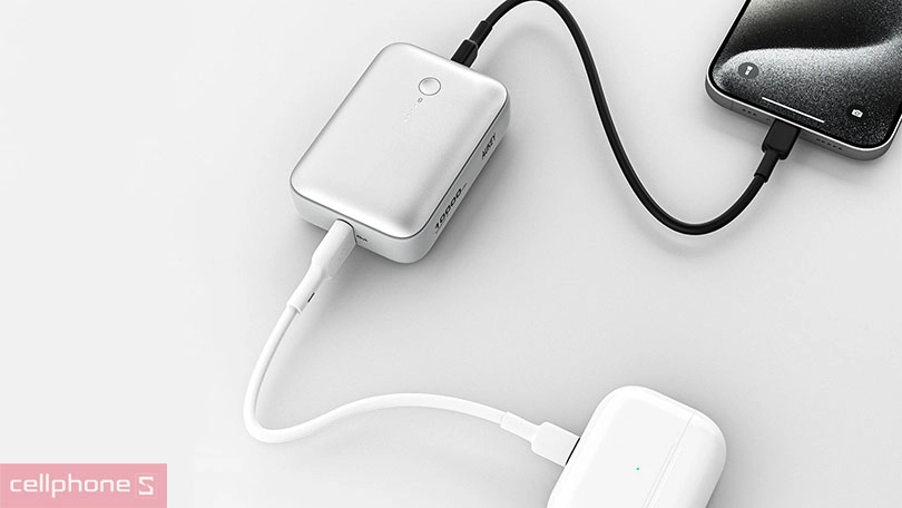 Pin sạc dự phòng Aukey PB-Y55 10.000MAH PD 20W - Khả năng dự trữ dung lượng lớn và tốc độ sạc nhanh chóng