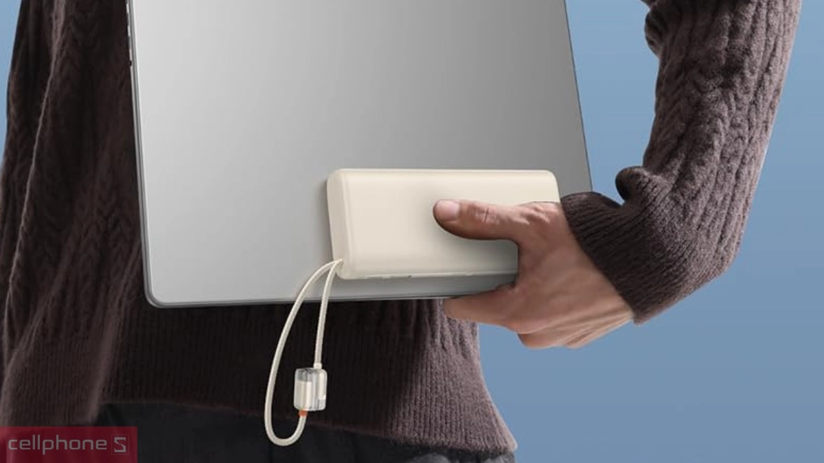 Công suất pin dự phòng Baseus EnerFill 20000mAh 100W tích hợp cáp đôi USB-C + màn hình FC41