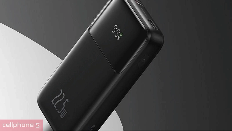 Dung lượng pin sạc dự phòng Baseus Comet 20000mAh 22.5W kèm cáp Lightning To Type C