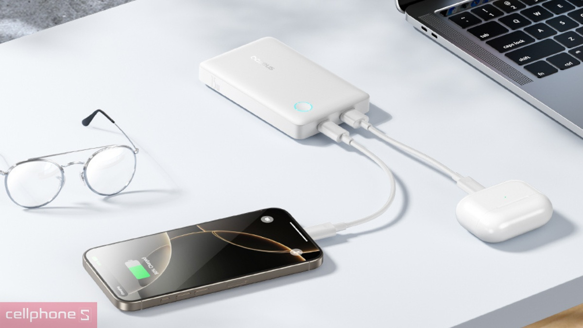 Pin dự phòng Baseus Enerfill 10.000mAh 15W FP11