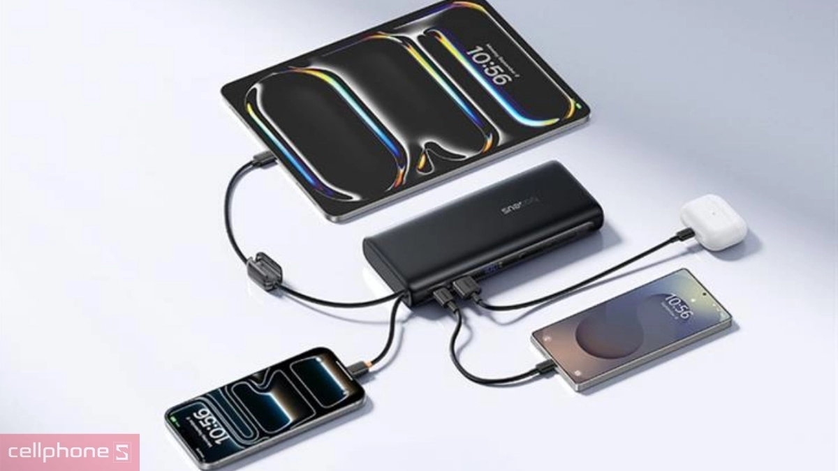 Hoàn thiện cứng cáp, tích hợp hiển thị LED rõ ràng