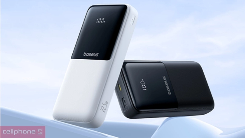Pin sạc dự phòng Baseus Lipow Digital Display 20000mAh 22.5W kèm cáp – Sạc chất lượng, bền bỉ