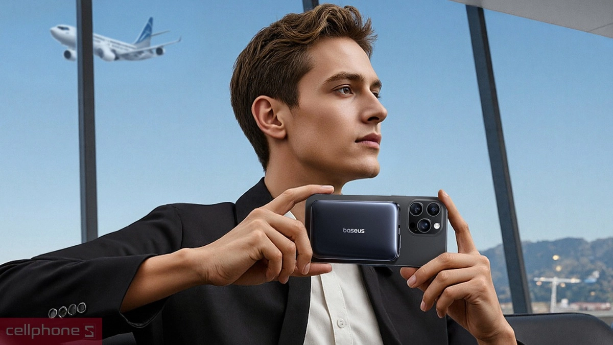 Chip NTC pin sạc dự phòng Baseus Picogo 10000mAh 45W QI2.2 AM61