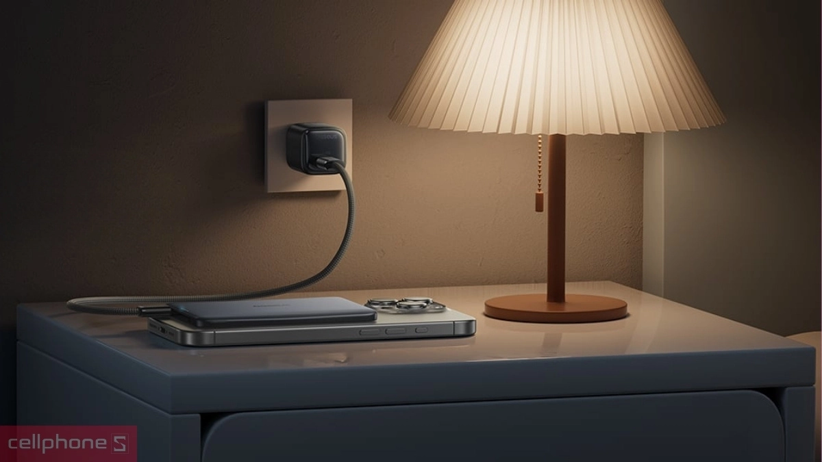 Tốc độ sạc dự phòng Baseus PicoGo Ultra-Slim 5000Mah 20W AM41