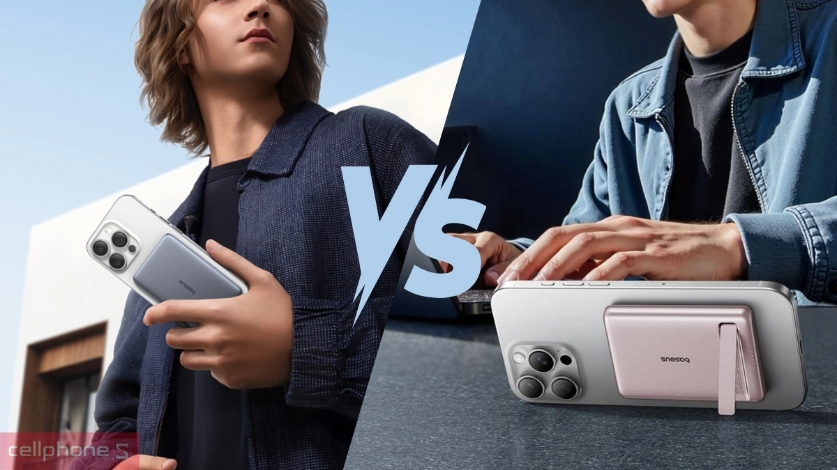 So sánh pin sạc dự phòng Baseus PicoGo Ultra-Slim 5000Mah 20W AM41 với Baseus PicoGo AM31