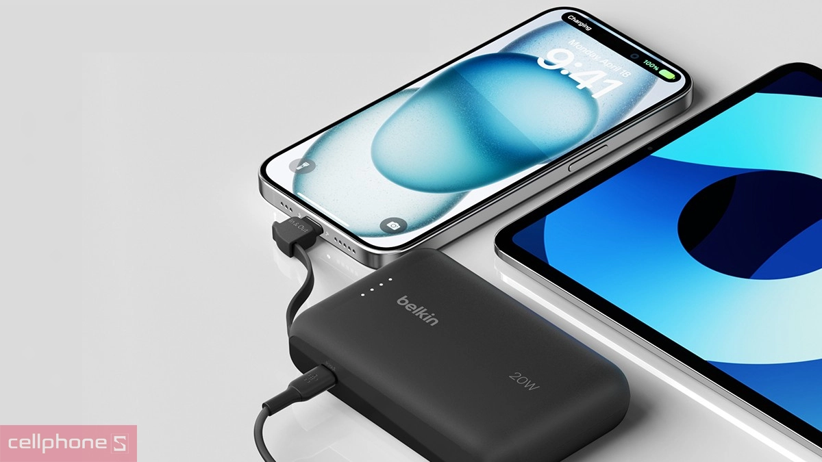 Pin sạc dự phòng Belkin Boost Charge 10000mAh 20W - Chất lượng ưu trội