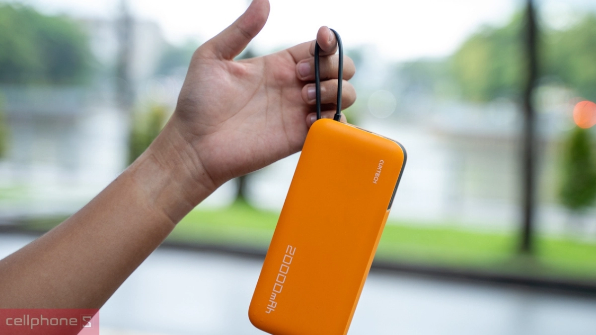 Pin sạc dự phòng CUKTECH 1C1A 20000mAh 55W PB200N - Sạc pin an toàn