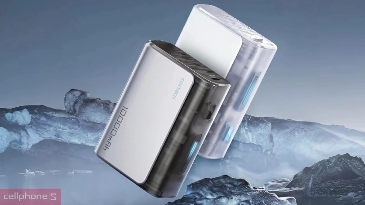 Pin sạc dự phòng Cuktech CP13 1C1A 10000mAh 30W PB100S – Sạc nhanh, an toàn