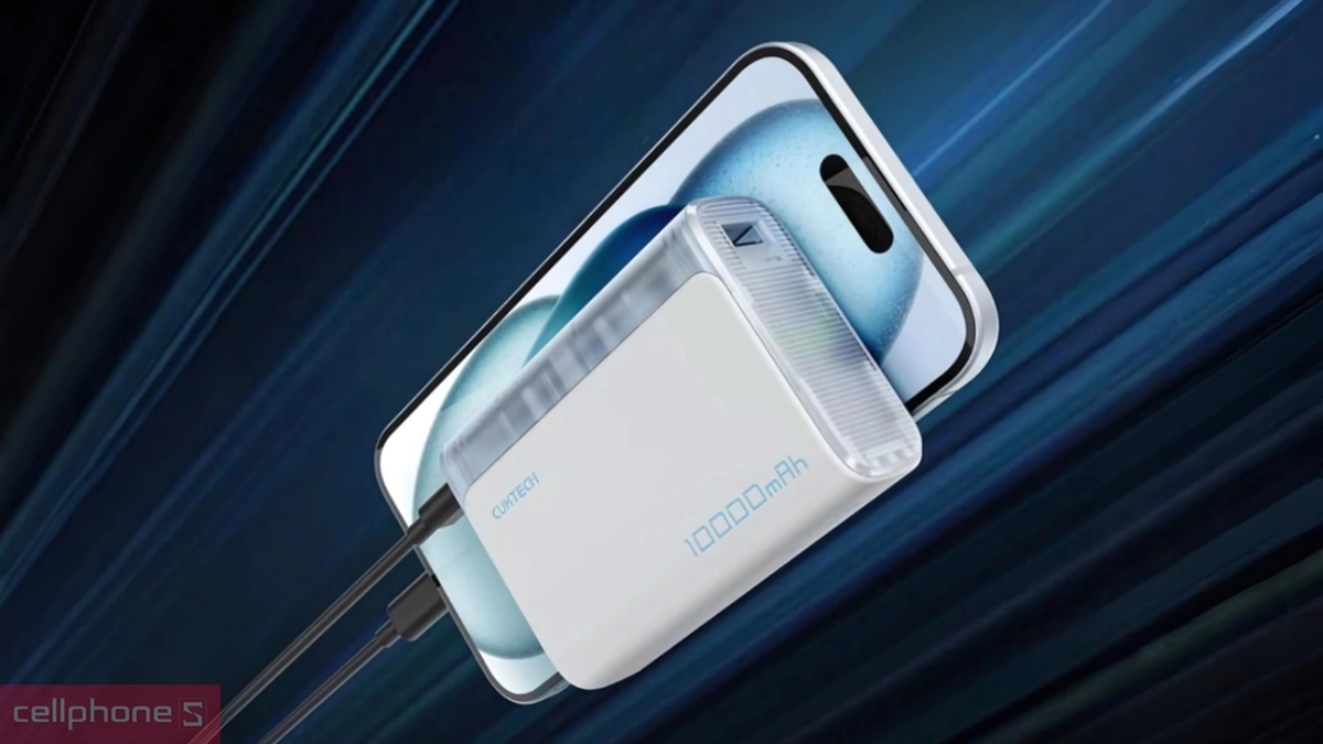 Cổng sạc đa năng, tốc độ sạc nhanh vượt trội