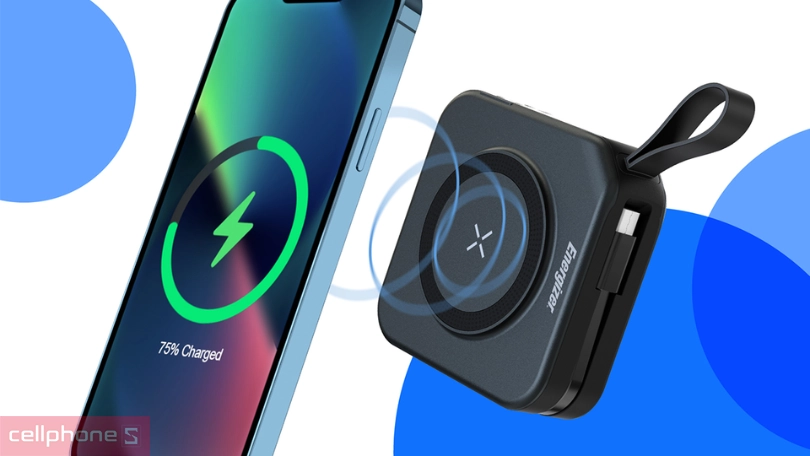 Thiết kế sạc dự phòng Energizer QM10001AC 10000mAh