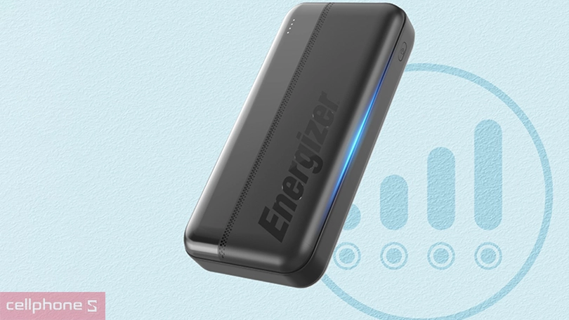 Dung lượng sạc dự phòng Energizer UE20050 20000mAh 3.7V Li-Polymer