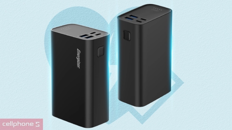 Thiết kế pin sạc dự phòng Energizer XP27001 27.000mAh /3.7V 65W