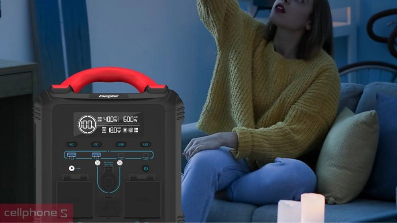 Trạm sạc dự phòng Energizer có dung lượng sạc bao nhiêu?